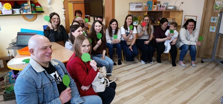 Dzień otwarty dla rodziców w grupie Myszek Dzień otwarty dla rodziców w grupie Myszek